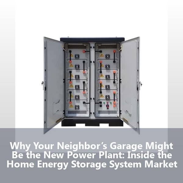 Why Your Neighbor’s Garage Might Be the New Power Plant: Inside the Home Energy Storage System Market